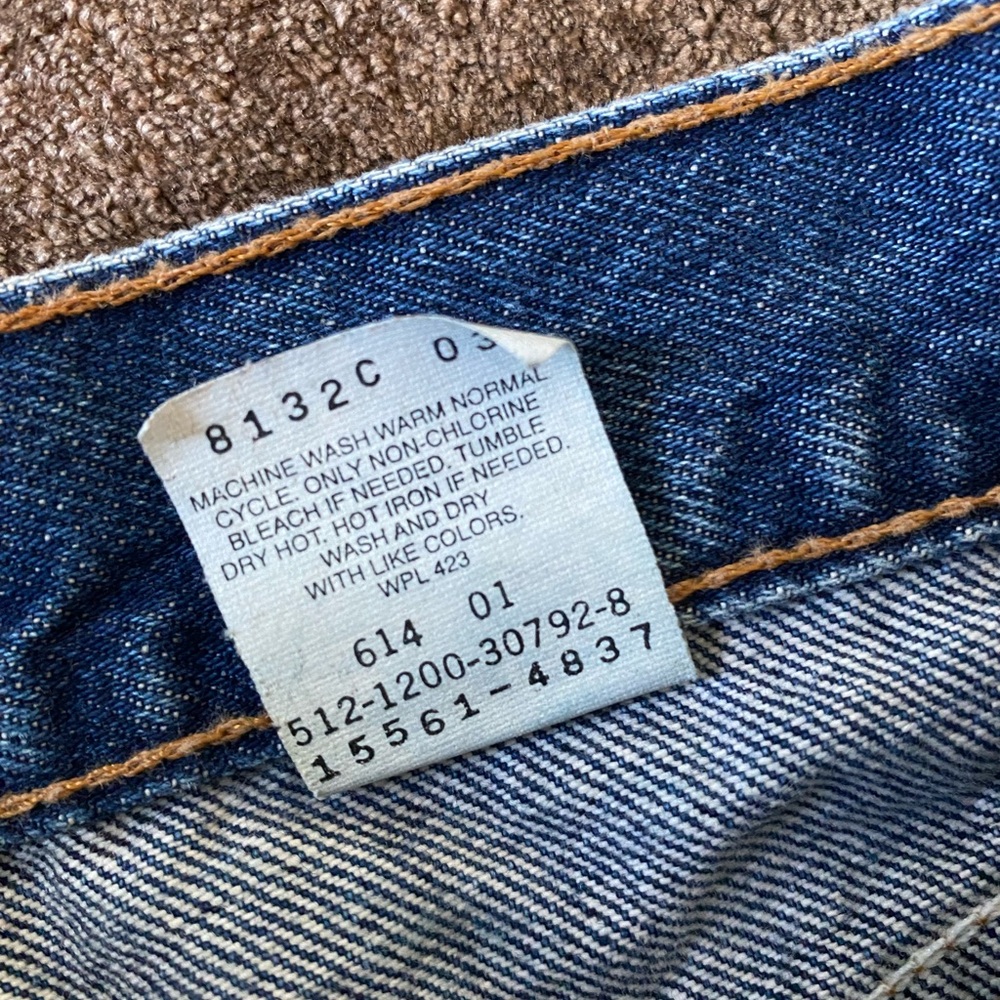 Vintage Vtg Levi’s 560 Loose Fit Straight Leg 28 inch waist - Picture 6 of 8